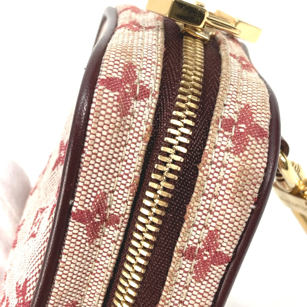 LOUIS VUITTON Pouch M60001  Monogram mini canvas Red Monogram mini US Digital Women Used Authentic