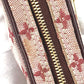 LOUIS VUITTON Pouch M60001  Monogram mini canvas Red Monogram mini US Digital Women Used Authentic