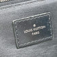 LOUIS VUITTON Pouch N47625 Damier Grafitto Canvas black Damier Grafitte C Cracking pouch mens Used Authentic