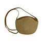 Dior Shoulder Bag leather beige logo Metal Women Used Authentic