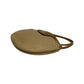 Dior Shoulder Bag leather beige logo Metal Women Used Authentic