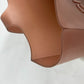 CHANEL Tote Bag rubber Brown logo Women Used Authentic