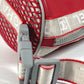 CHANEL Handbag rubber Red Sports Bicolor logo Women Used Authentic