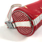 CHANEL Handbag rubber Red Sports Bicolor logo Women Used Authentic