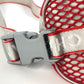 CHANEL Handbag rubber Red Sports Bicolor logo Women Used Authentic