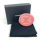 CHANEL Coin case Caviar skin pink Wallet Coin Pocket Round filigree Women Used Authentic