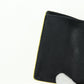 BALENCIAGA Mini Wallet Trifold Leather Yellow Silver