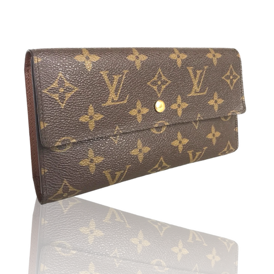 LOUIS VUITTON TRIFOLD MONOGRAM LONG WALLET