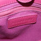BURBERRY Blue Label Leather Hand Bag Pink Gold