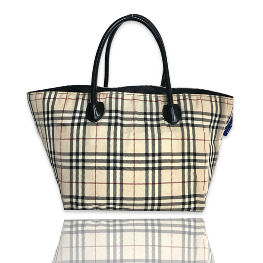 BURBERRY BLUE LABEL NOVA CHECK TOTE