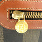 FENDI Handbag PVC Brown Pekan Women Used Authentic