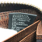 FENDI Long Wallet Purse 7M0174 PVC / Leather Brown Zucca mens Used Authentic
