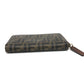 FENDI Long Wallet Purse 7M0174 PVC / Leather Brown Zucca mens Used Authentic