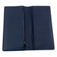 LOUIS VUITTON Long Wallet Purse M58818 leather Navy Long Wallet Purse Taurillon Clemence Leather Portefeuille Braza mens Used Authentic
