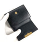 FENDI Trifold wallet 8M0395 leather black logo Women Used Authentic