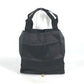 FENDI Tote Bag Nylon black vintage logo Women Used Authentic