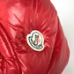 FENDI Shoulder Bag Nylon Red Zucca studded spy bag Women Used Authentic
