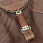 FENDI Shoulder Bag leather Brown Spy bag