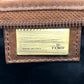 FENDI Handbag 7VS078 canvas Brown FF logo Zucca Women Used Authentic