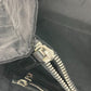 FENDI Tote Bag Nylon, Leather black vintage Zucca Women Used Authentic