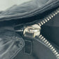 FENDI Tote Bag Nylon, Leather black vintage Zucca Women Used Authentic