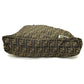 FENDI Tote Bag Canvas / leather Brown Zucca Pattern