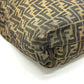 FENDI Tote Bag Canvas / leather Brown Zucca Pattern