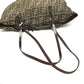 FENDI Tote Bag Canvas / leather Brown Zucca Pattern
