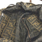 FENDI Tote Bag Canvas / leather Brown Zucca Pattern