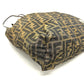 FENDI Tote Bag Canvas / leather Brown Zucca Pattern