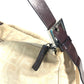 FENDI Shoulder Bag Canvas / leather beige Zucca Mamma Bucket Women Used Authentic
