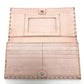 FENDI Long Wallet Purse 8M0144 leather pink Celeria Roman leather Women Used Authentic