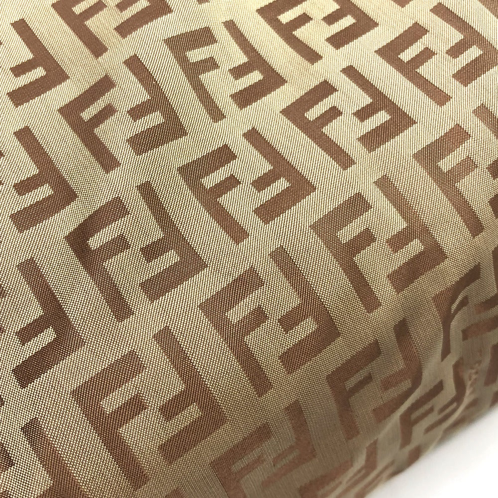 FENDI Handbag 8BN174 PVC / nylon beige Zucchino
