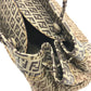 FENDI Handbag 8BN174 PVC / nylon beige Zucchino