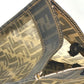 FENDI Shoulder Bag Coated leather Brown Mesh Bag Beach Bag Vintage Zucca Women Used Authentic