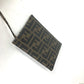 FENDI Shoulder Bag Coated leather Brown Mesh Bag Beach Bag Vintage Zucca Women Used Authentic