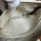 FENDI Handbag 8BL114 Leather / canvas beige Bag chameleon Women Used Authentic