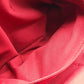 FENDI Handbag 8BL114 leather Red Mini Boston Duffel bag chameleon Women Used Authentic