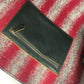 FENDI Tote Bag 7VA390 wool Navy Shoulder Tote mens Used Authentic