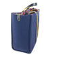 FENDI Tote Bag 7VA390 wool Navy Shoulder Tote mens Used Authentic