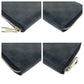LOUIS VUITTON Long Wallet Purse N62240 PVC Navy gray Long Wallet Purse Zip Around Damier Cobalt Zippy Wallet Vertical mens Used Authentic