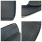 LOUIS VUITTON Long Wallet Purse N62240 PVC Navy gray Long Wallet Purse Zip Around Damier Cobalt Zippy Wallet Vertical mens Used Authentic