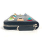 FENDI Long Wallet Purse 8M0299 leather black Long wallet Studs unisex(Unisex) Used Authentic