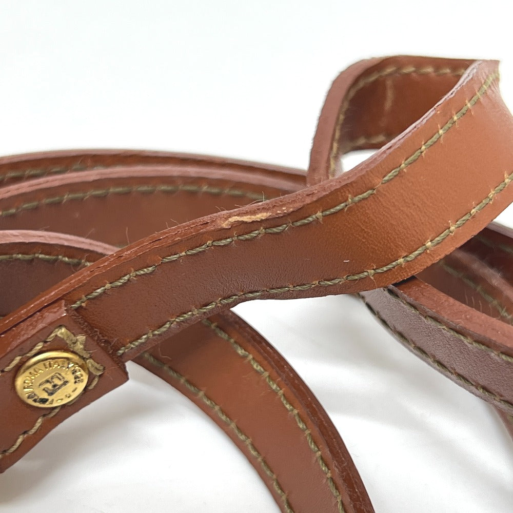 FENDI Handbag PVC, Leather Brown Pecan