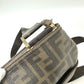 FENDI Shoulder Bag 7VA214 PVC Brown Zucca Pattern