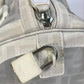 FENDI Boston Duffel bag leather white handbag bag Zucca mesh Women Used Authentic