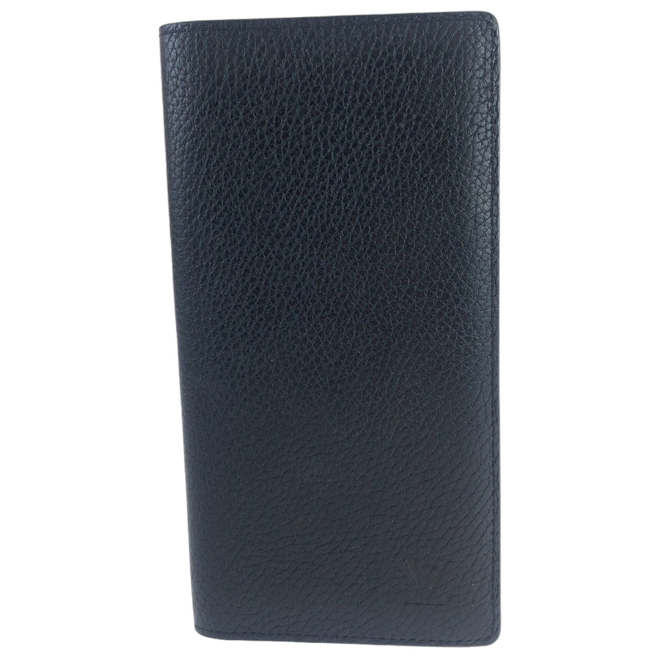 LOUIS VUITTON Long Wallet Purse M58192 leather Noir black black Long Wallet Purse Long wallet billfold Taurillon Clemence Leather Portefeuille Braza mens Used Authentic