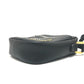 FENDI Shoulder Bag 7VA456 leather black Calligraphy studs
