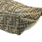 FENDI Pouch Canvas / leather Brown Zucca Pattern