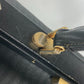 FENDI Handbag Leather / PVC black vintage Doctor Bag Pecan Women Used Authentic